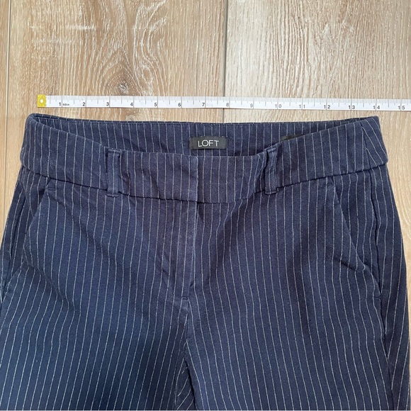 Ann Taylor LOFT Marisa Skinny Fit Pinstripe Pants - Picture 10 of 14